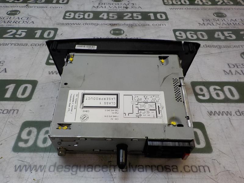 Recambio de sistema audio / radio cd para fiat linea (110) 1.4 cat referencia OEM IAM 735518806 7646373316 