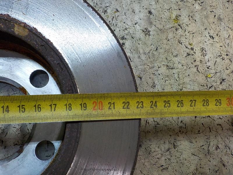 Recambio de disco freno trasero para audi a1 sportback (8xa) attraction referencia OEM IAM 1J0615601P  