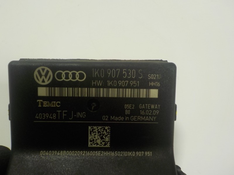 Recambio de modulo electronico para volkswagen scirocco (137) 2.0 tdi (103kw) referencia OEM IAM 7N0907530AKZ00 1K0907530S 