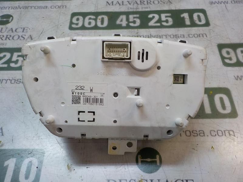 Recambio de cuadro instrumentos para citroën c-zero seduction referencia OEM IAM 1613239180 MM0048301 