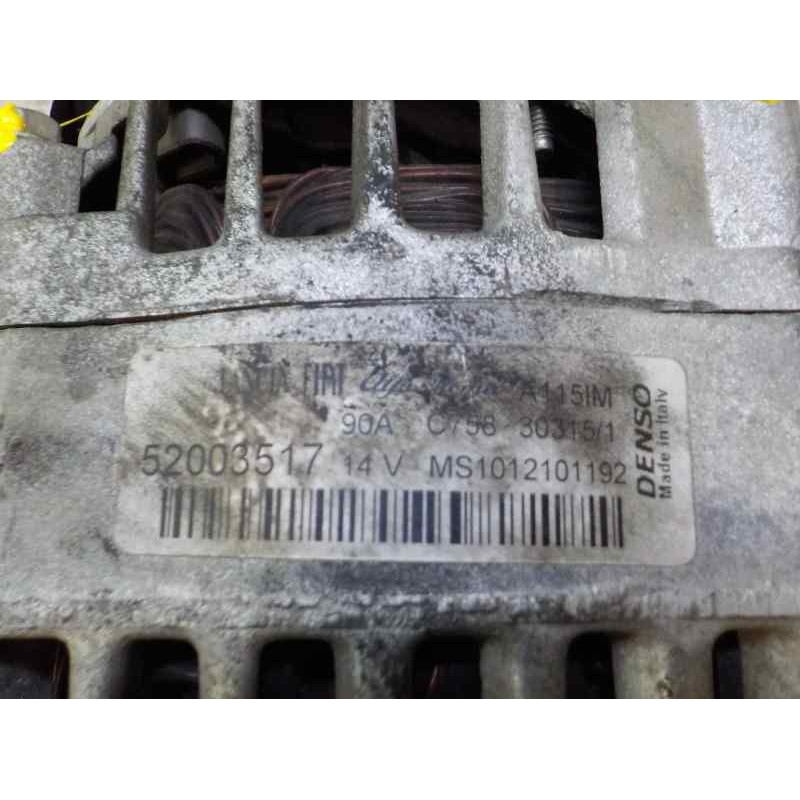 Recambio de alternador para fiat doblo ii cargo (263) 1.3 16v jtd cat referencia OEM IAM   