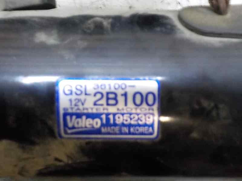 Recambio de motor arranque para kia soul diva referencia OEM IAM   