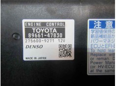 Recambio de centralita motor uce para toyota prius+ 1.8 16v (híbrido) referencia OEM IAM 8966047A30 8966147830 2756009271 2