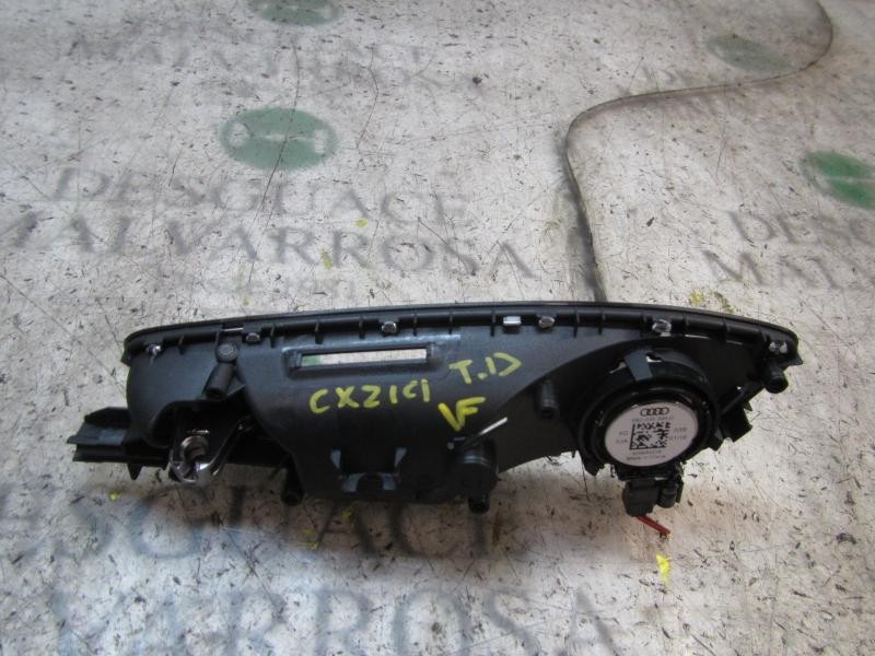 Recambio de maneta interior trasera derecha para audi a1 sportback (8xf) adrenalin referencia OEM IAM 8X4839020C4PK  