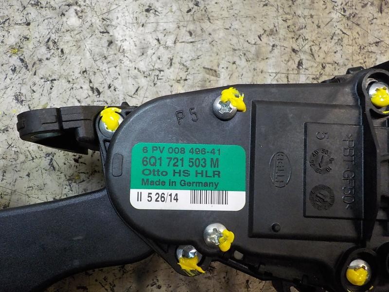 Recambio de potenciometro pedal para audi a1 sportback (8xa) attraction referencia OEM IAM 6Q1721503M 6Q1721503M 