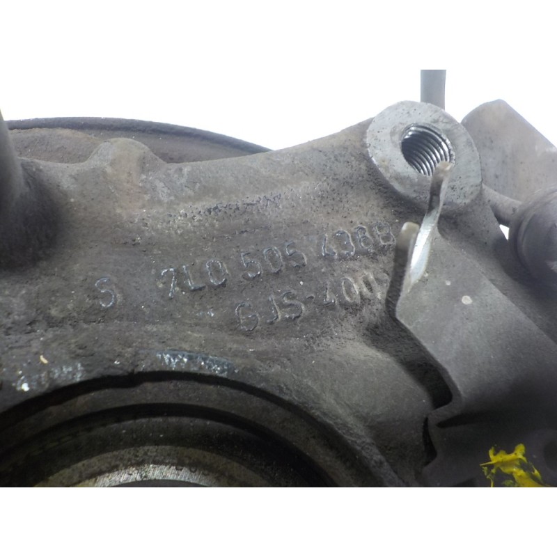 Recambio de mangueta trasera derecha para volkswagen touareg (7l6) 3.0 v6 tdi dpf referencia OEM IAM 7L0505436B 7L0505136B 