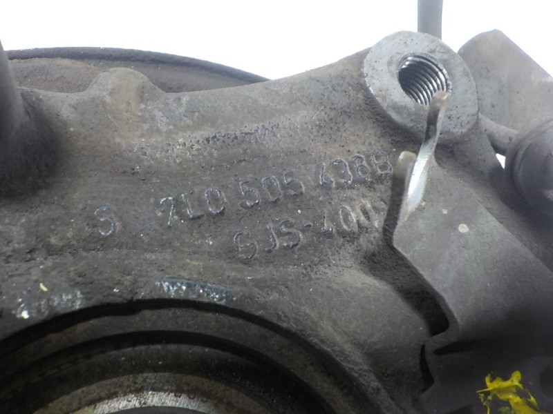 Recambio de mangueta trasera derecha para volkswagen touareg (7l6) 3.0 v6 tdi dpf referencia OEM IAM 7L0505436B 7L0505136B 