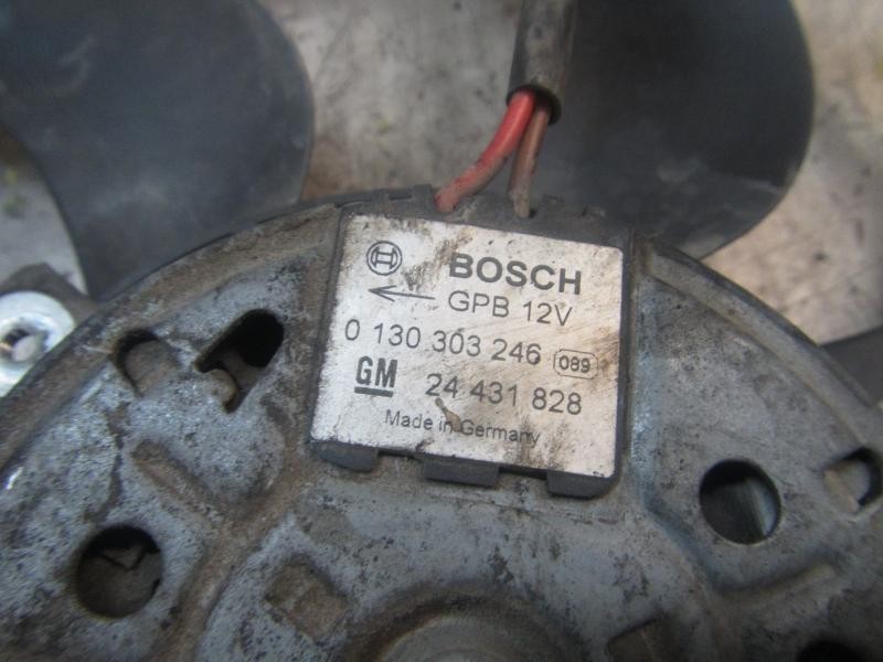 Recambio de electroventilador para opel zafira a 2.0 dti referencia OEM IAM   