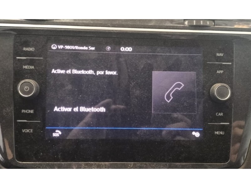 Recambio de pantalla multifuncion para volkswagen tiguan advance bmt referencia OEM IAM 5G6919605B 5G6919605B A2C1967770101