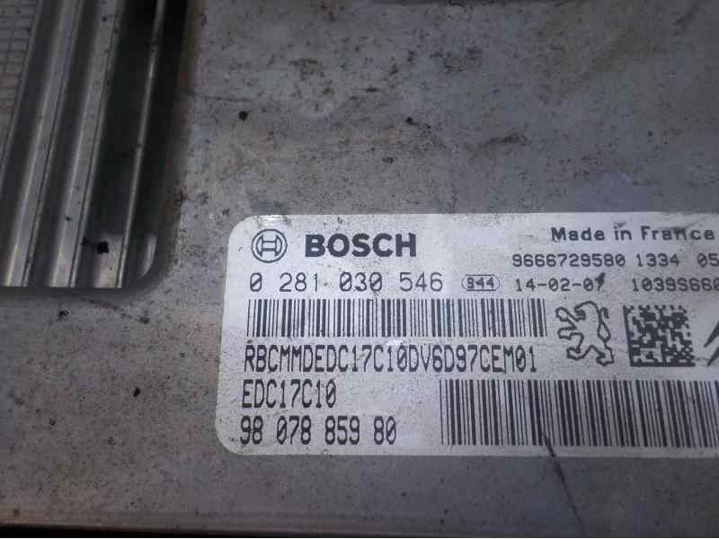 Recambio de centralita motor uce para peugeot partner kasten 1.6 16v hdi cat referencia OEM IAM   