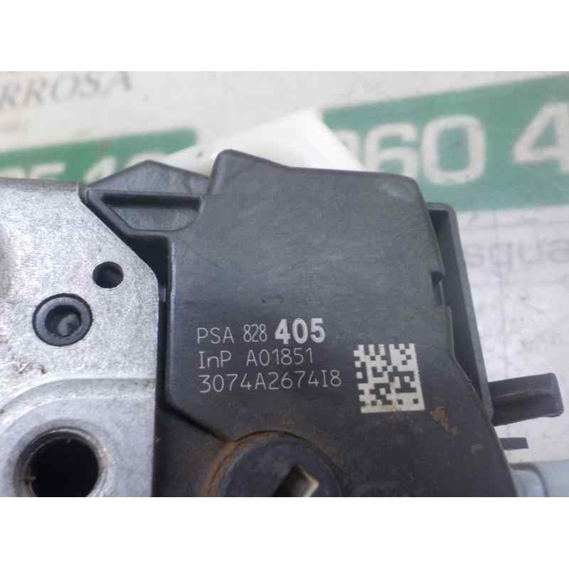 Recambio de cerradura puerta delantera derecha para peugeot partner kasten 1.6 16v hdi cat referencia OEM IAM   