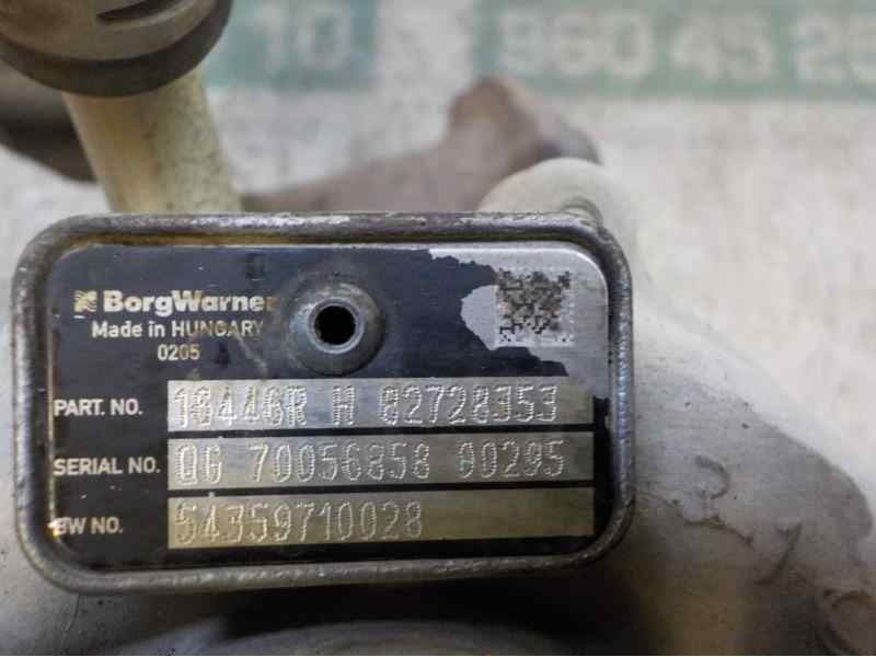 Recambio de turbocompresor para dacia dokker 1.5 dci diesel fap cat referencia OEM IAM 7701478939 82728353 