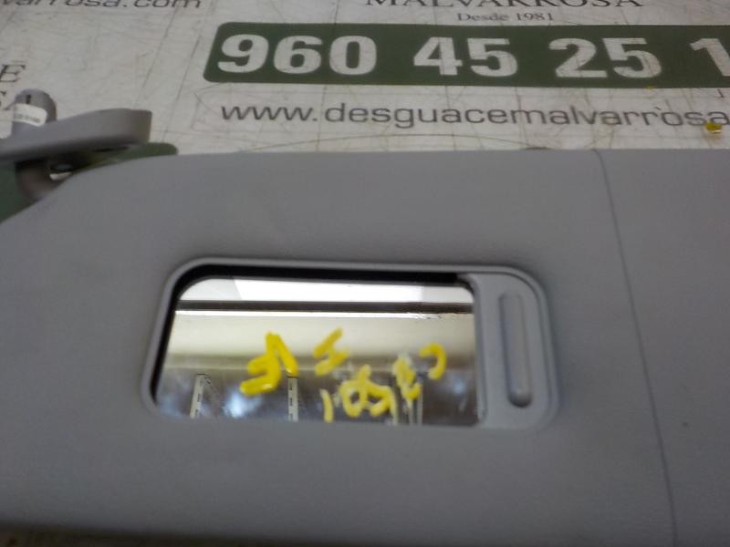 Recambio de parasol izquierdo para bmw serie 1 berlina (e81/e87) 118d referencia OEM IAM 51167252505  