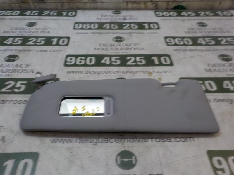 Recambio de parasol izquierdo para bmw serie 1 berlina (e81/e87) 118d referencia OEM IAM 51167252505  