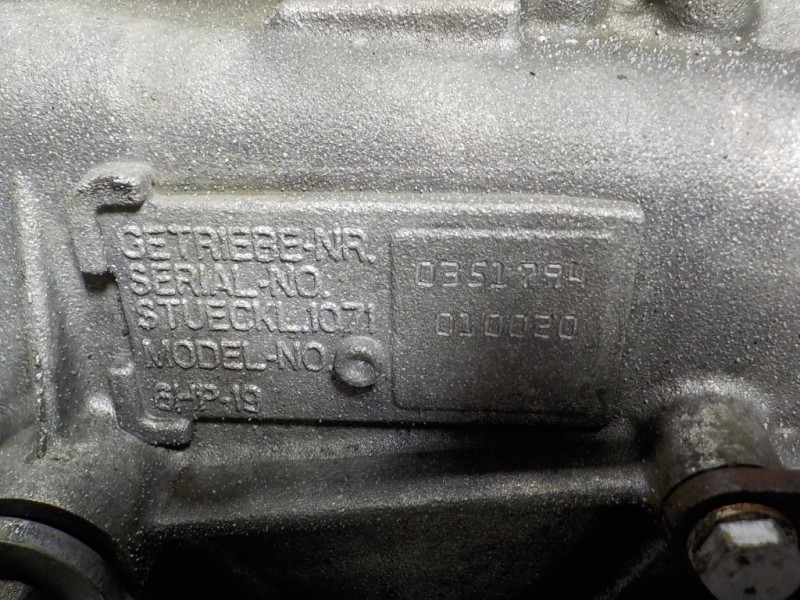 Recambio de caja cambios para bmw serie 3 berlina (e90) 320i referencia OEM IAM  0351794 