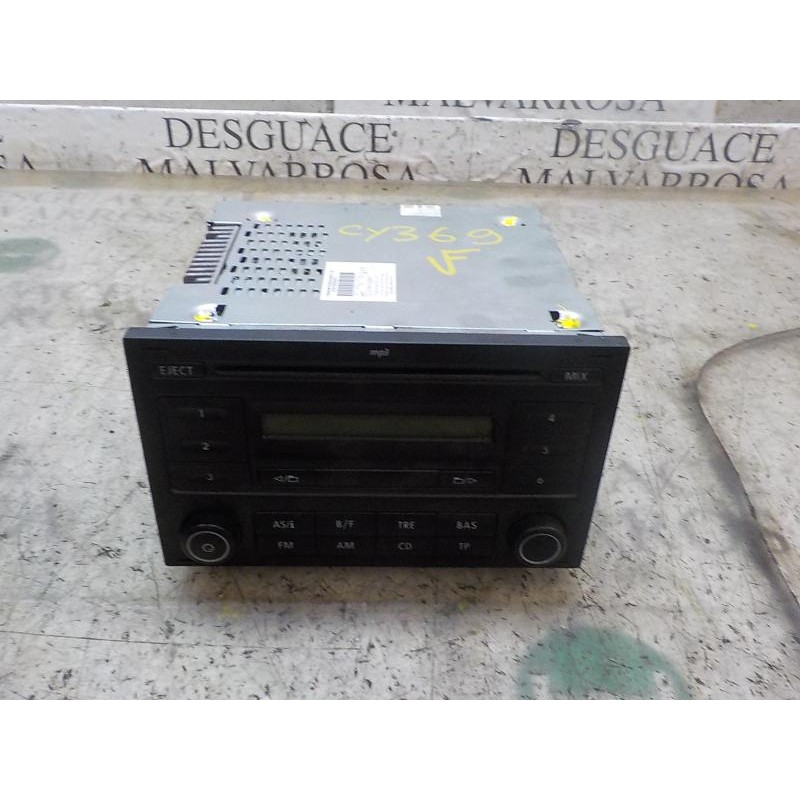 Recambio de sistema audio / radio cd para volkswagen polo (9n3) 1.4 tdi referencia OEM IAM 6Q0035152E  