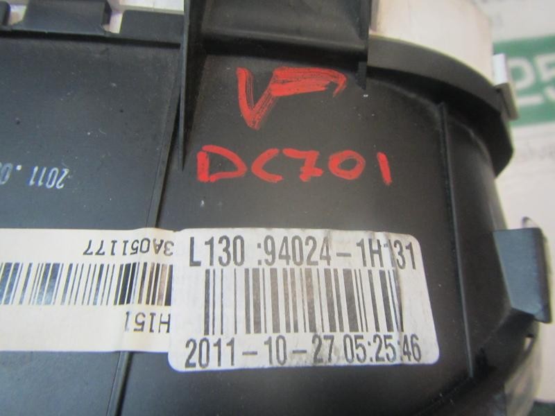 Recambio de cuadro instrumentos para kia cee´d sporty wagon active referencia OEM IAM 940241H131 940241H131 