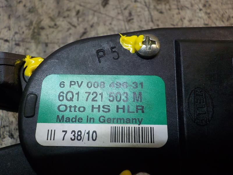 Recambio de potenciometro pedal para volkswagen polo (6r1) advance referencia OEM IAM 6Q1721503M 6Q1721503M 