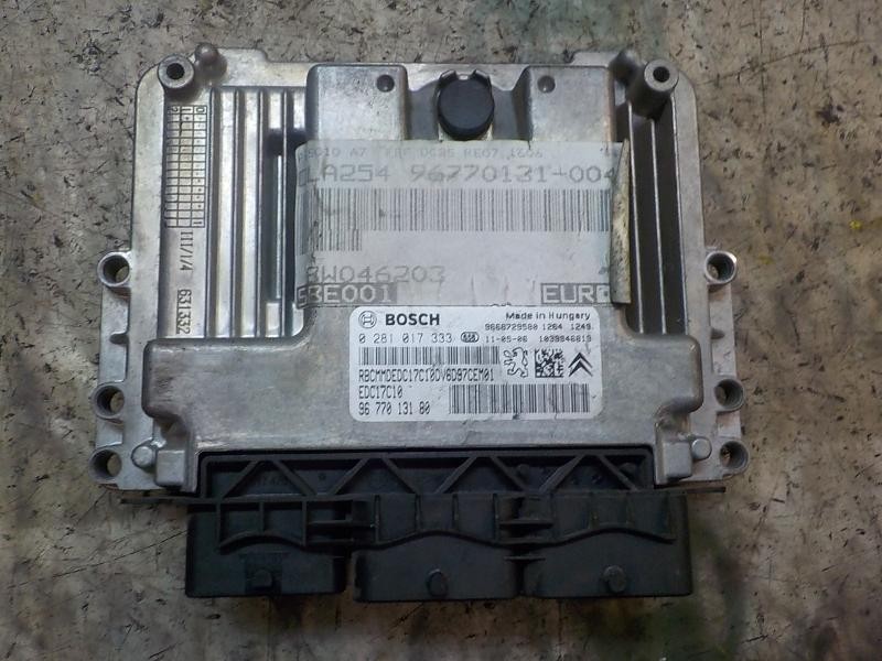 Recambio de centralita motor uce para peugeot 207 1.6 16v hdi referencia OEM IAM   
