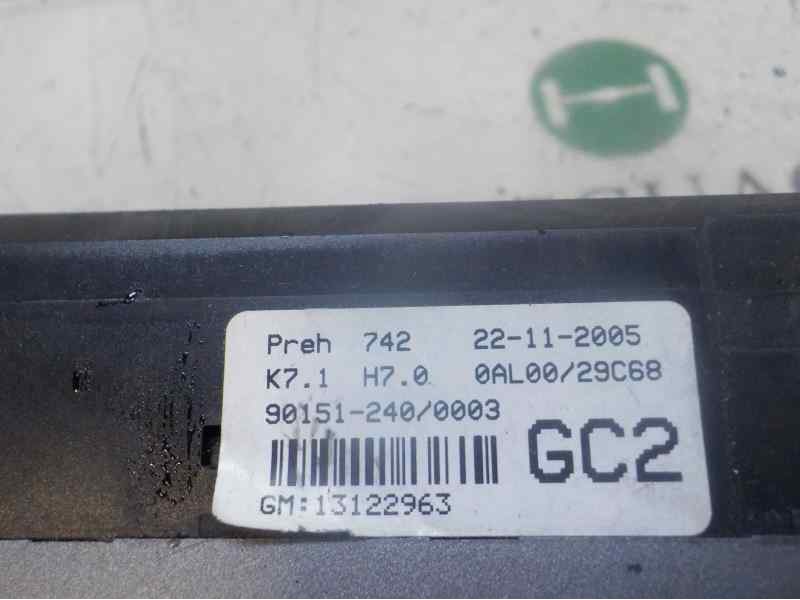 Recambio de mando climatizador para opel astra gtc 1.8 16v referencia OEM IAM   