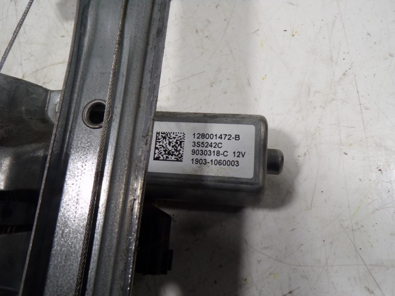 Recambio de elevalunas trasero izquierdo para renault zoe intens referencia OEM IAM 827218510R 128001472B 128001472B