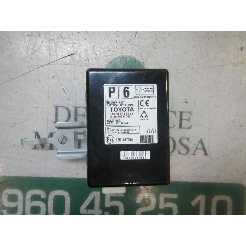 Recambio de modulo electronico para toyota prius+ 1.8 16v (híbrido) referencia OEM IAM 897B047120 897B047120 61B995000