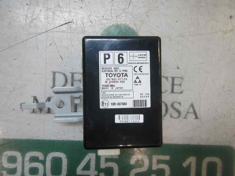Recambio de modulo electronico para toyota prius+ 1.8 16v (híbrido) referencia OEM IAM 897B047120 897B047120 61B995000