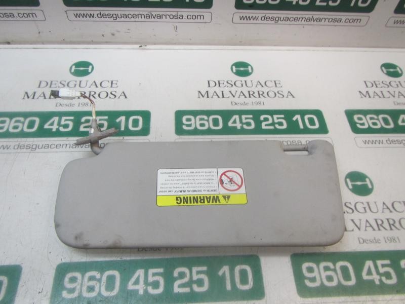 Recambio de parasol derecho para kia cee´d sporty wagon active referencia OEM IAM 852021H010ED  