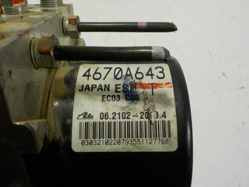 Recambio de abs para citroën c4 aircross 1.8 hdi fap referencia OEM IAM 1607696580 4670A643 