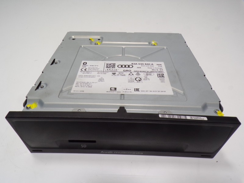 Recambio de sistema audio / radio cd para audi a1 sportback (gba) 1.0 tfsi referencia OEM IAM 83A035840A 83A035840A 