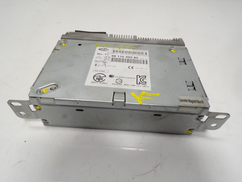 Recambio de sistema audio / radio cd para peugeot 208 1.6 blue-hdi fap referencia OEM IAM 1613466680 9811066580 