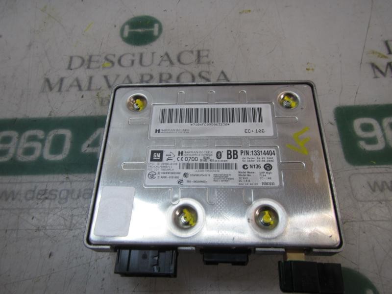 Recambio de modulo electronico para opel insignia berlina edition referencia OEM IAM 13314404 13314404 