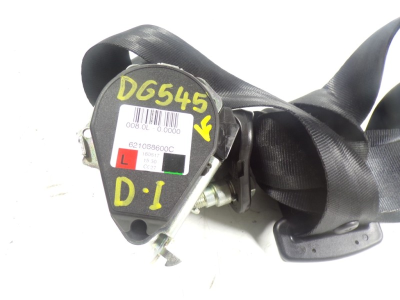 Recambio de cinturon seguridad delantero izquierdo para dacia sandero stepway referencia OEM IAM 868857909R 621088600C 621088600