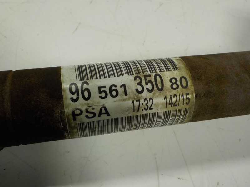 Recambio de transmision derecha para peugeot 208 1.6 blue-hdi fap referencia OEM IAM 3273KR 9656135080 