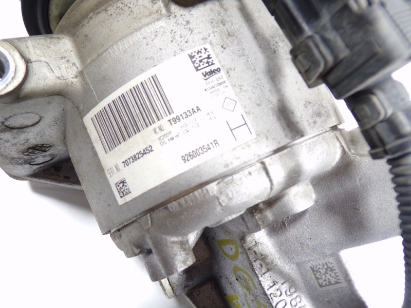 Recambio de compresor aire acondicionado para dacia sandero stepway referencia OEM IAM 926003541R 926003541R 