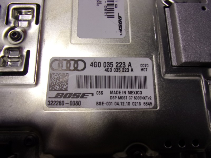 Recambio de modulo electronico para audi a8 (4h) 4.2 tdi quattro largo referencia OEM IAM 4G0035223A 4G0035223A 