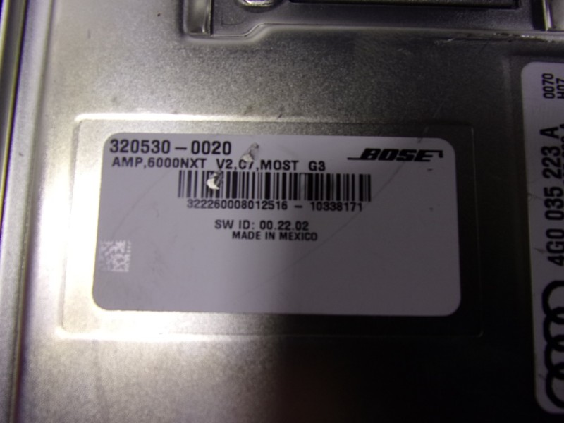 Recambio de modulo electronico para audi a8 (4h) 4.2 tdi quattro largo referencia OEM IAM 4G0035223A 4G0035223A 
