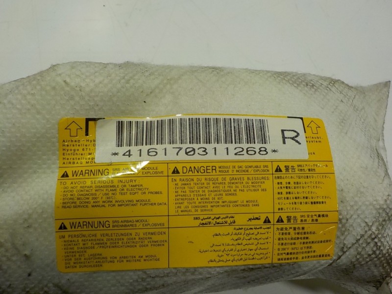 Recambio de airbag lateral delantero derecho para citroën c4 aircross 1.8 hdi fap referencia OEM IAM  416170311268 