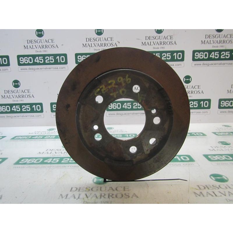 Recambio de disco freno trasero para ssangyong rodius 2.7 turbodiesel cat referencia OEM IAM   