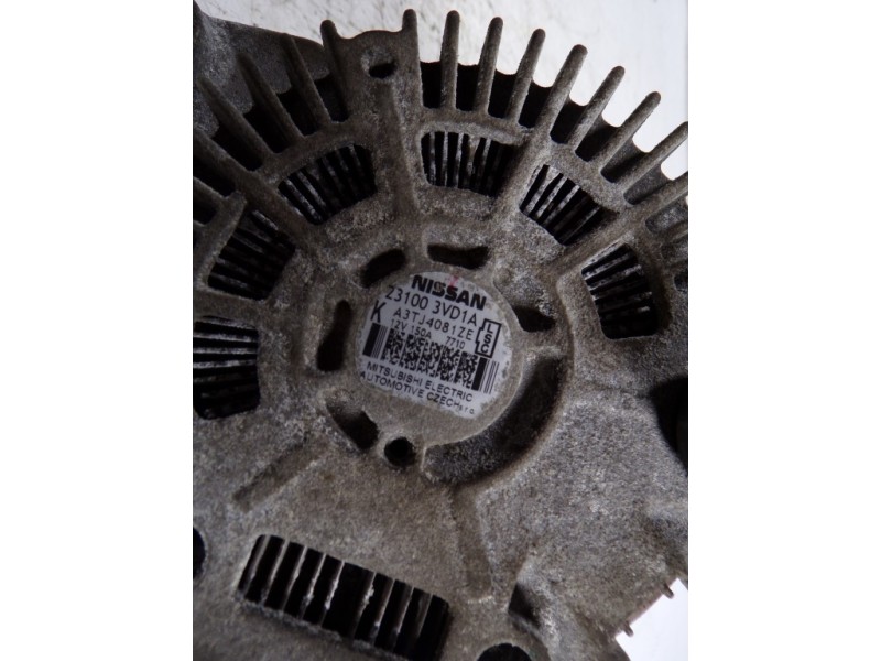 Recambio de alternador para nissan juke (f15) 1.5 turbodiesel cat referencia OEM IAM 231003VD1A 231003VD1A A3TJ4081ZE