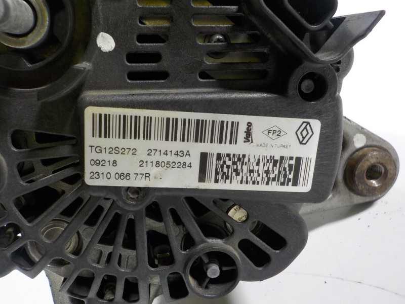 Recambio de alternador para renault captur 1.2 tce energy referencia OEM IAM 231006677R 231006677R TG12S272