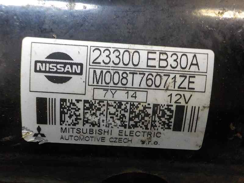 Recambio de motor arranque para nissan navara pick-up (d40m) referencia OEM IAM   