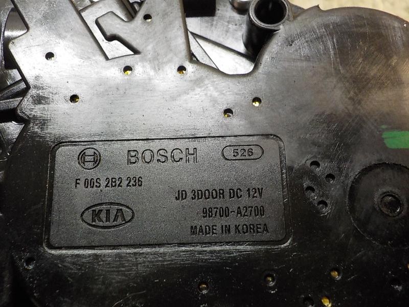 Recambio de motor limpia trasero para kia pro_cee´d ( ) 1.4 cat referencia OEM IAM 98700A2700 F0052B4109 F0052B4109