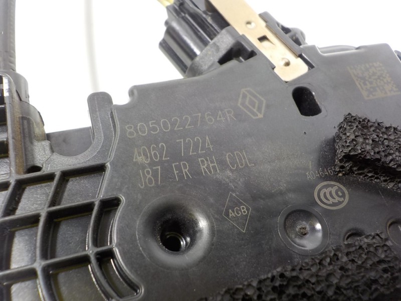 Recambio de cerradura puerta delantera derecha para renault captur 1.2 tce energy referencia OEM IAM 805022764R 805022764R 40627