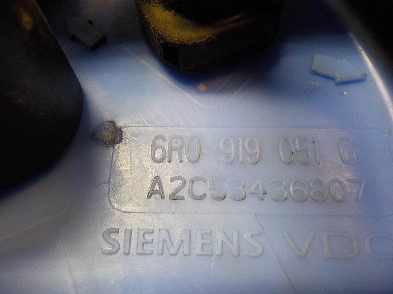 Recambio de aforador para seat ibiza (6j5) stylance / style referencia OEM IAM 6R0919051G 6R0919051G A2C53436807