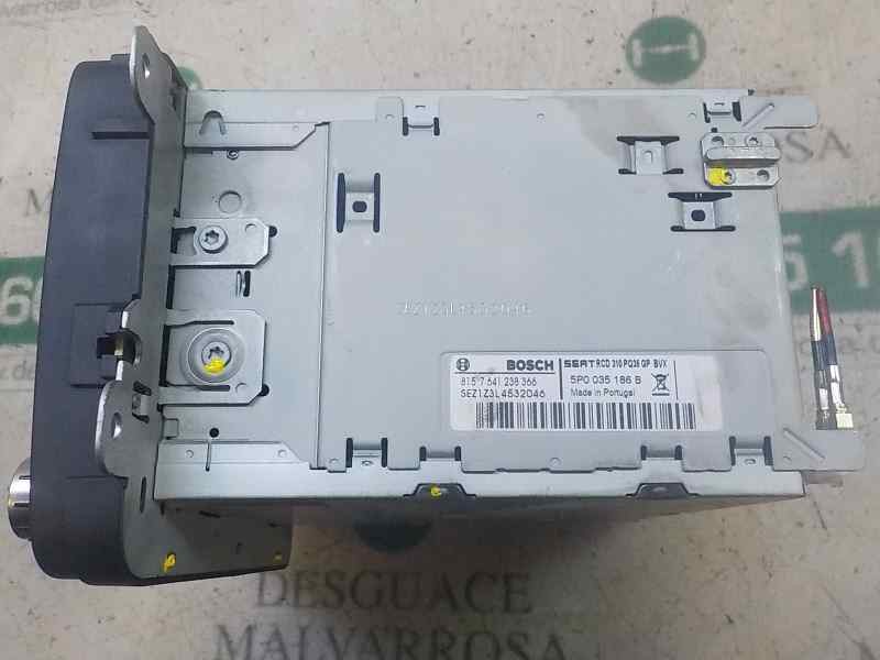 Recambio de sistema audio / radio cd para seat leon (1p1) 1.6 tdi referencia OEM IAM   