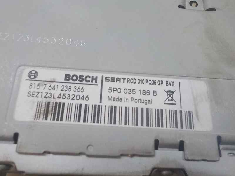 Recambio de sistema audio / radio cd para seat leon (1p1) 1.6 tdi referencia OEM IAM   