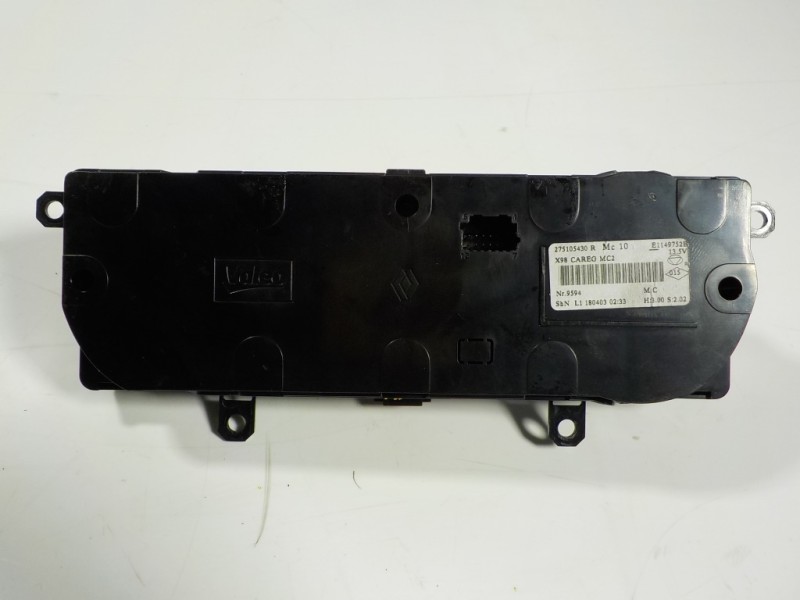 Recambio de mando climatizador para renault captur 1.2 tce energy referencia OEM IAM 275105430R 275105430R 
