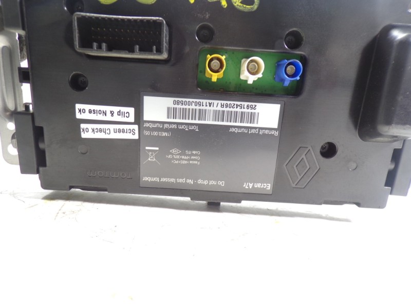 Recambio de sistema navegacion gps para renault koleos 2.0 dci diesel fap referencia OEM IAM 259153398R 259154206R 