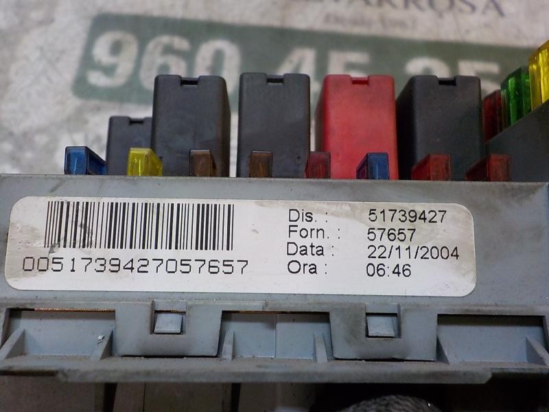 Recambio de caja reles / fusibles para lancia musa (184) 1.9 jtd cat referencia OEM IAM 51795925  